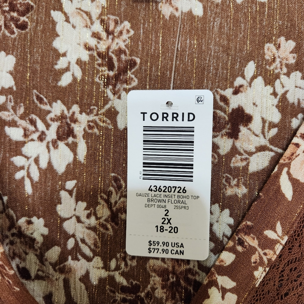 TORRID blouse - Picture 2 of 9